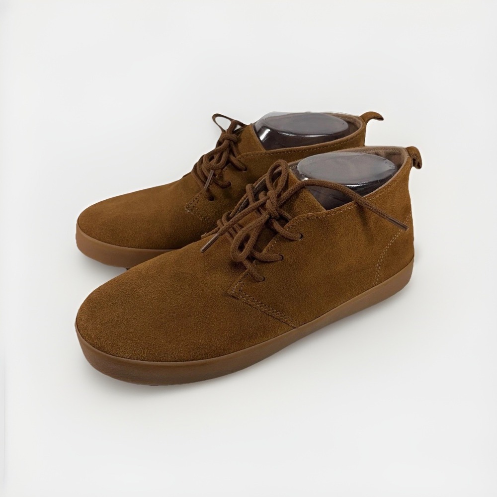 Gap Suede Chukka‎ Ankle Boots 5 Youth Camel Tan Lace Up New Boho